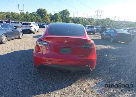 2022 Tesla Model Y Long Range Dual Motor All-Wheel Drive из США, поврежденный, VIN 7SAYGDEE9NF357442